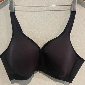 Cacique Black Seamless Full Coverage Bra